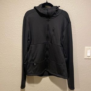 Flylow Black Zip Up Jacket